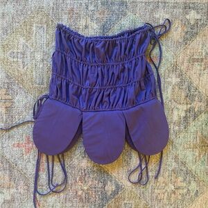 Tyler Mcgillivary Purple Petal Skirt